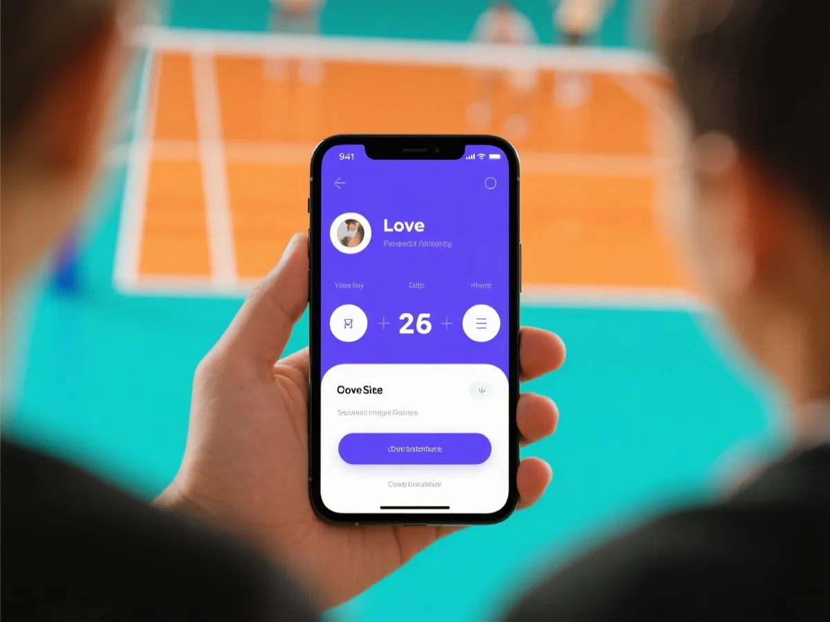 女排荣耀App 截屏示例